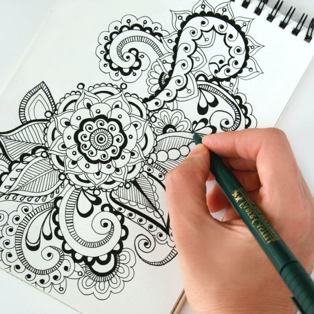 Anupam Artist Drawing Book A3 | 100 Pages 140GSM | Durable Acid Free Drawing Paper | Spiral-Bound Sketchpad for Artists, Kids & Professionals for Marker Colored Pencil Charcoal Pastels