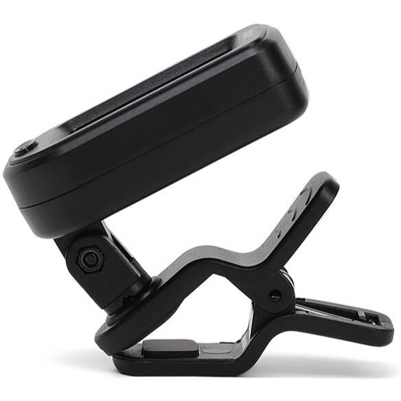 Akkord AKD TNR-01 Chromatic Tuner suitable for Guitar, Ukulele, Violin (Dual Colour Feedback), Black