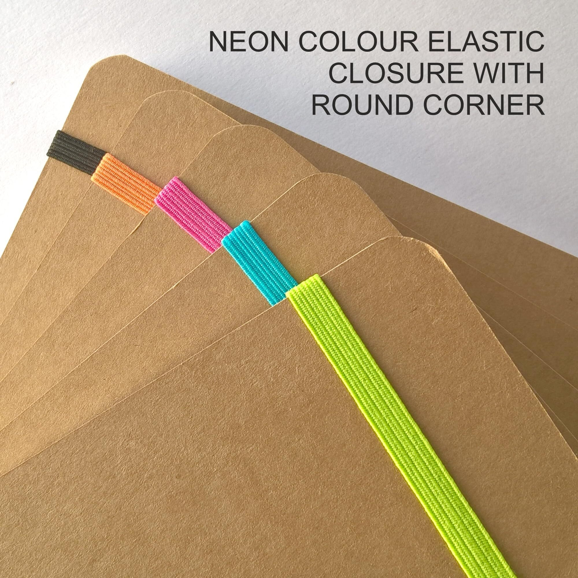 Anupam Eco friendly Eko Writing Journal With Kraft Paper Cover 80 GSM A5 (Plain)