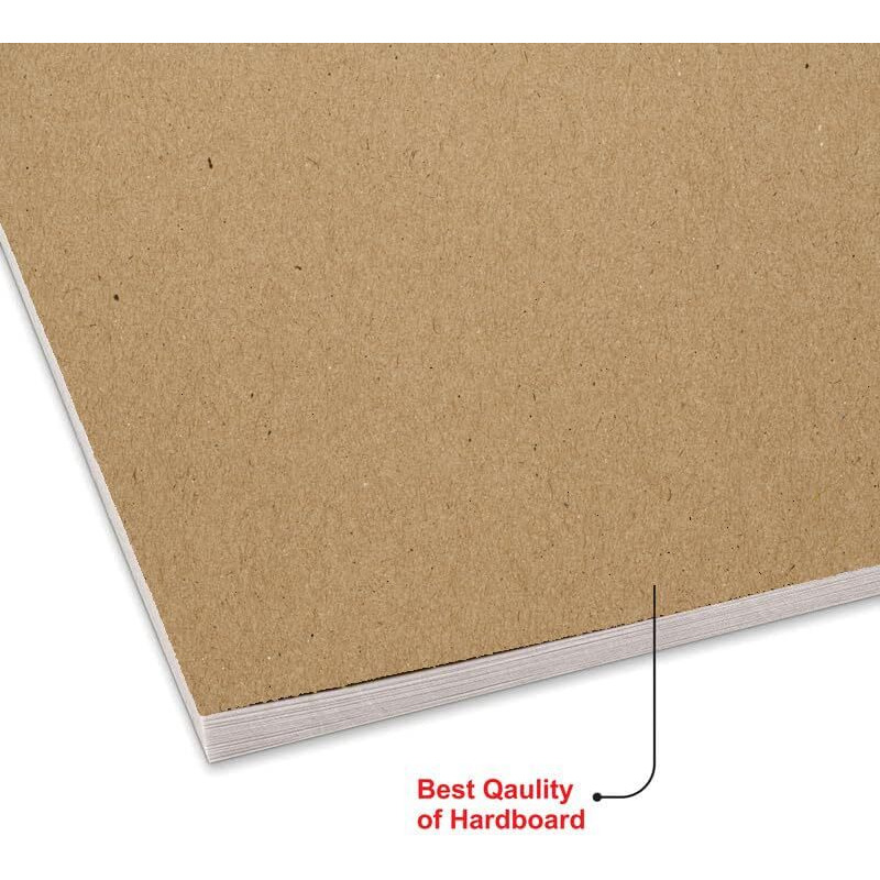 Accuprints A5 Pack of 1 NotePad for Office And School Purpose 90 GSM Size 7 by 10 inches Pad - Off White Paper (Unruled)