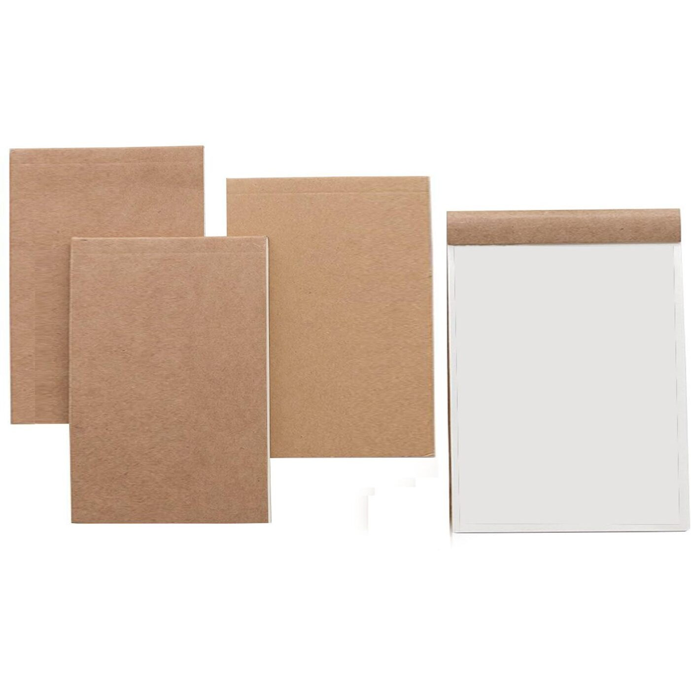 Accuprints A5 Pack of 1 NotePad for Office And School Purpose 90 GSM Size 7 by 10 inches Pad - Off White Paper (Unruled)