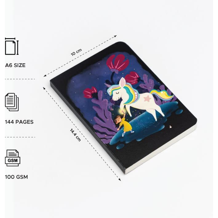 Factor Notes A6 Notebook Ruled | 90 Gsm | 160 Pages (YouRe Magical)