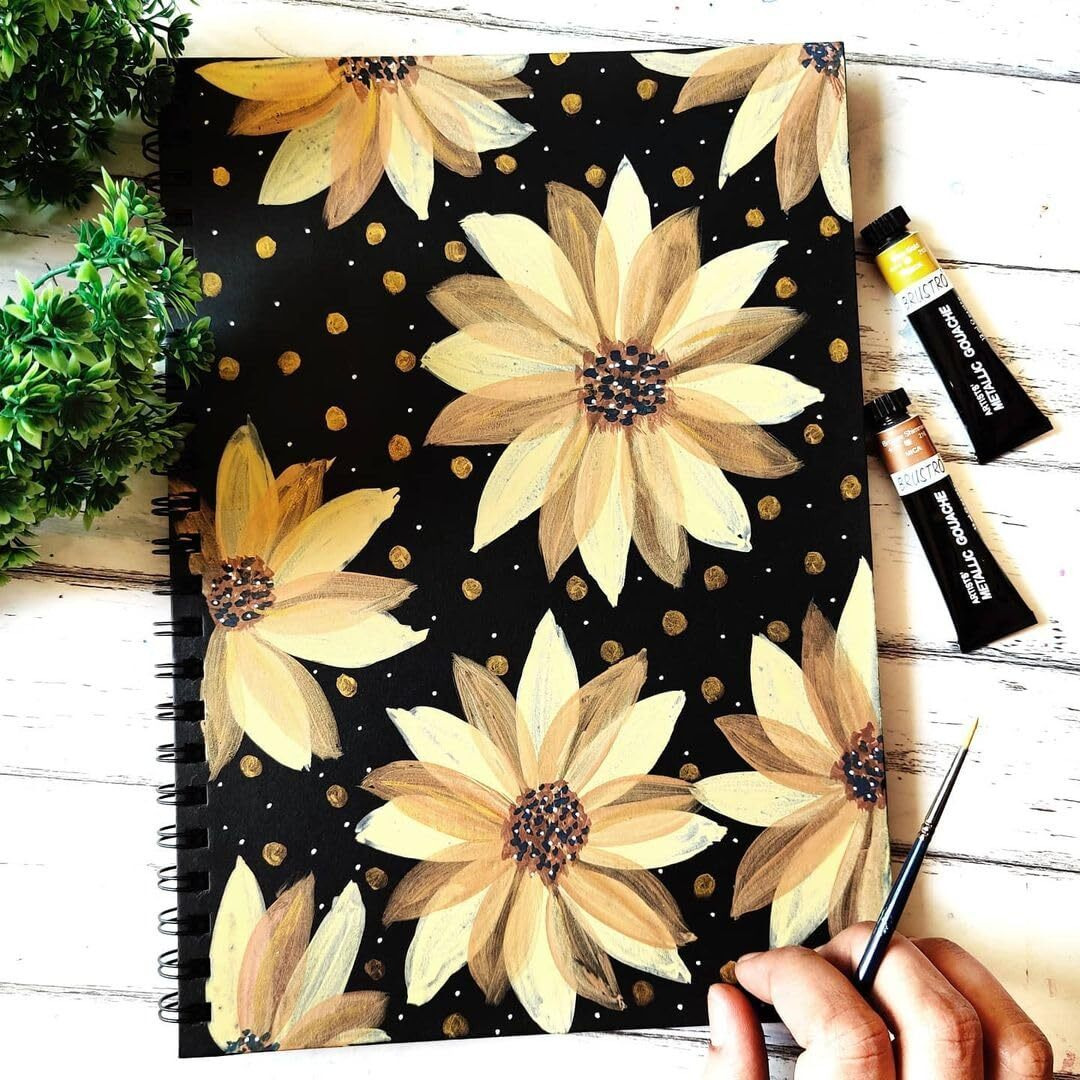 BRUSTRO Artists Metallic Gouache Paint | Set of 18 Shades x 12ml | Vivid Colors, Matte finish, Rich Pigments, Intermixable, Ideal for Posters, Illustrations, Comics, Wall Decor, Mixed Media.