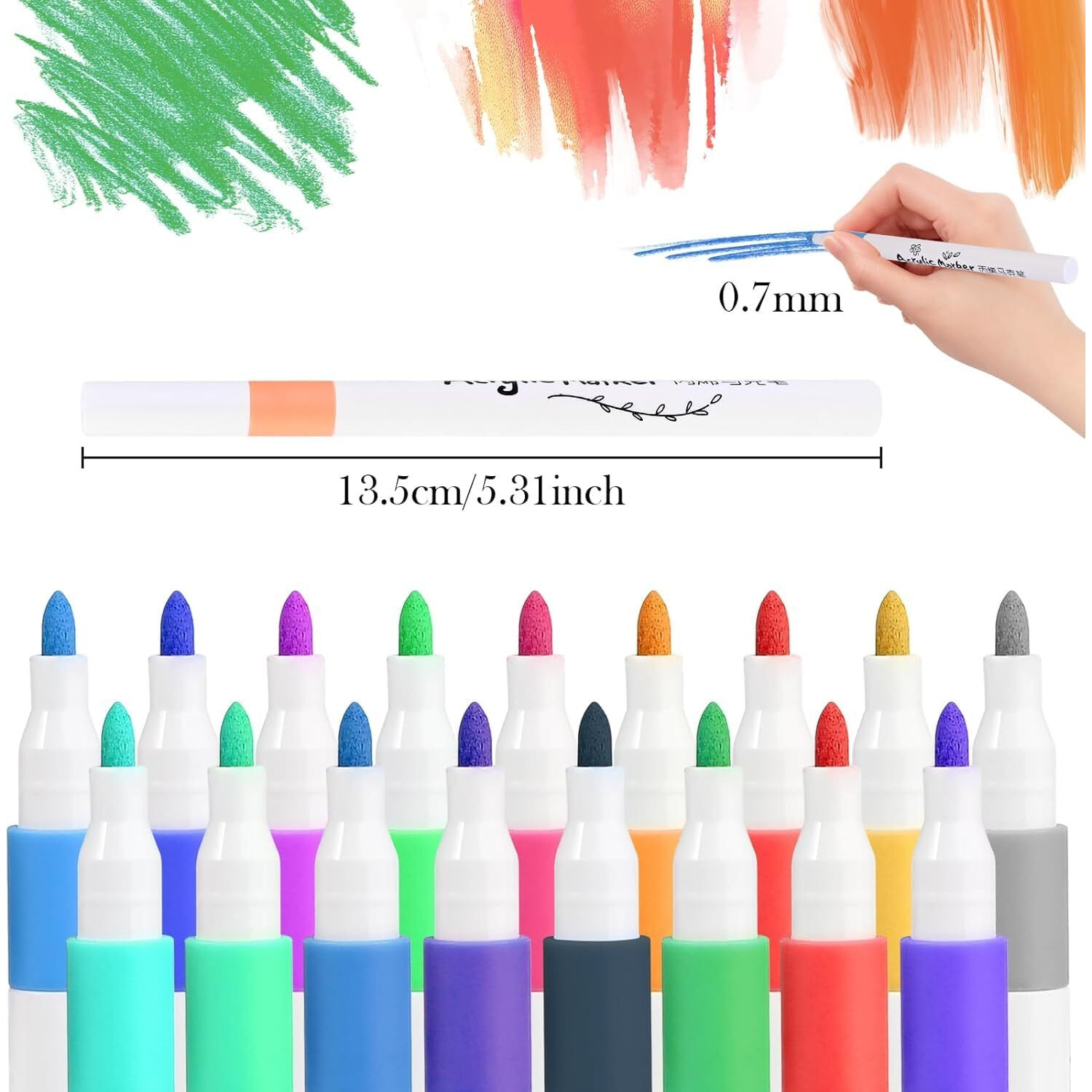Corslet 72 Pcs Marker Colour Set 48pcs Alcohol Markers Set 24pcs Acrylic Markers Set Drawing Markers Sketch Pen Set for Kids Art Markers Set Colour Markers for Drawing Sketching Alcoholic Markers Set
