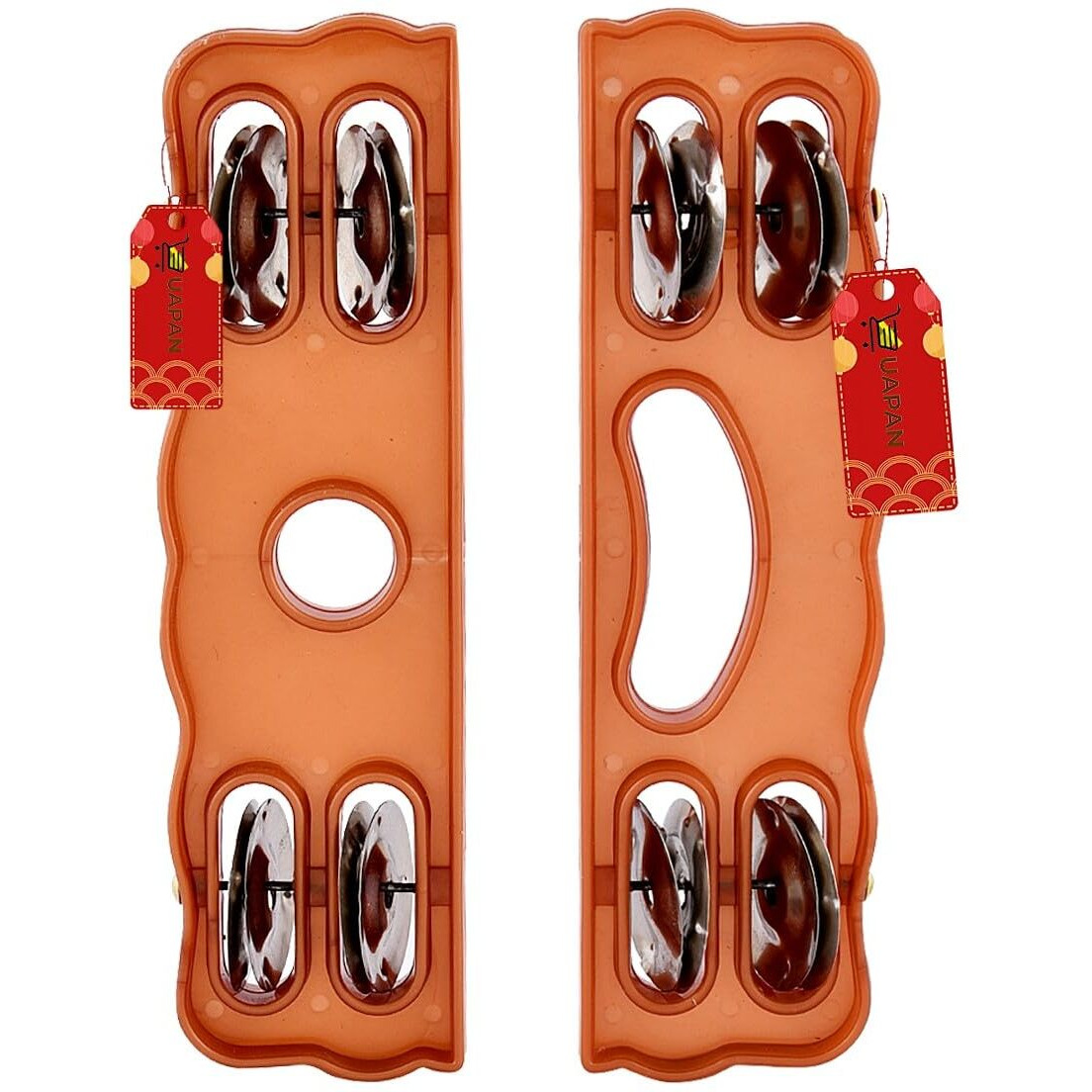 Uapan Plastic Kartal Musical Instrument I Narad Muni Kartal For Kirtan I Bhajan Musical Instrument I Pair Of 1