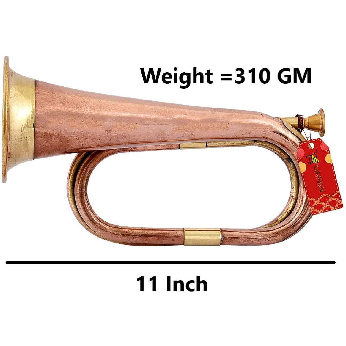 Uapan Trumpet Instrument I Marching Concert Musical Instrument I Music Instrument | Home Decor Items