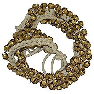 Uapan Metalcraft Ghungroo White Cotton String (100+100(1.4 Cm))