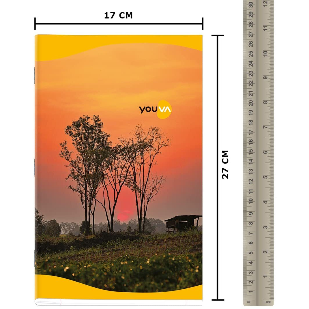 Navneet Youva | Soft Bound | Long Book | 17X27 Cm | Single Line | 196 Pages | Pack Of 3