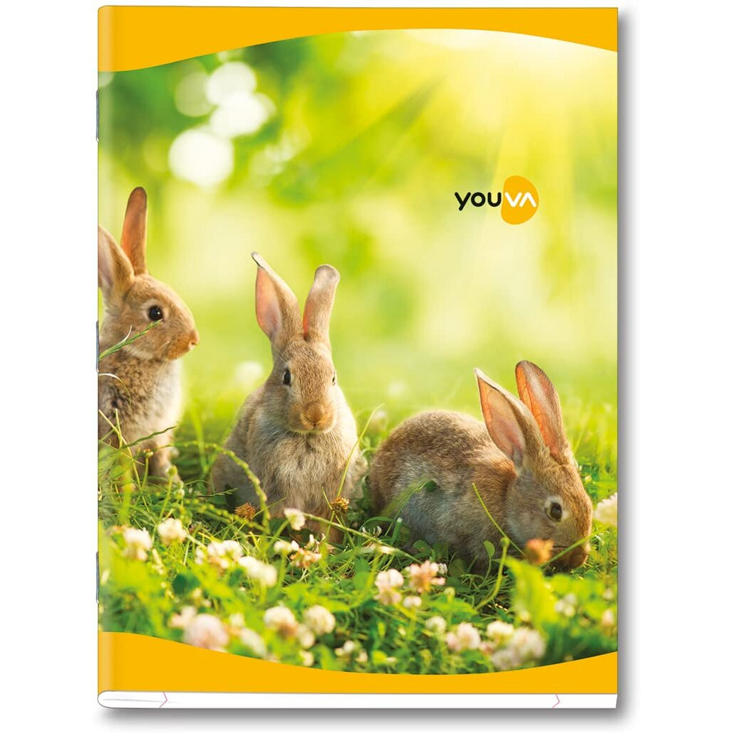 Navneet Youva | Soft Bound Note Book For Younger Students | Jumbo Size 18 Cm X 24 Cm | Double Line | 172 Pages | Pack Of 6