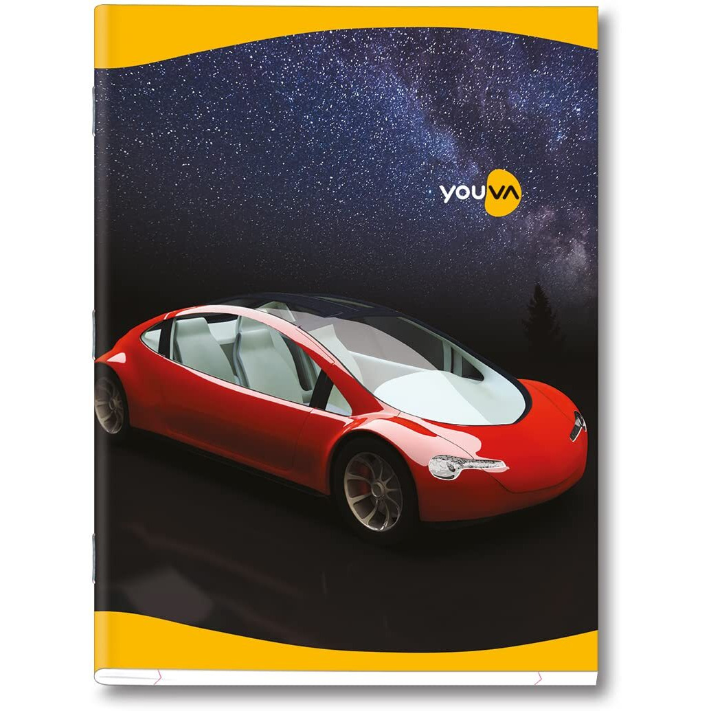 Navneet Youva | Soft Bound | Note Book | 18 Cm X 24 Cm | Single Line | 172 Pages | Pack Of 6