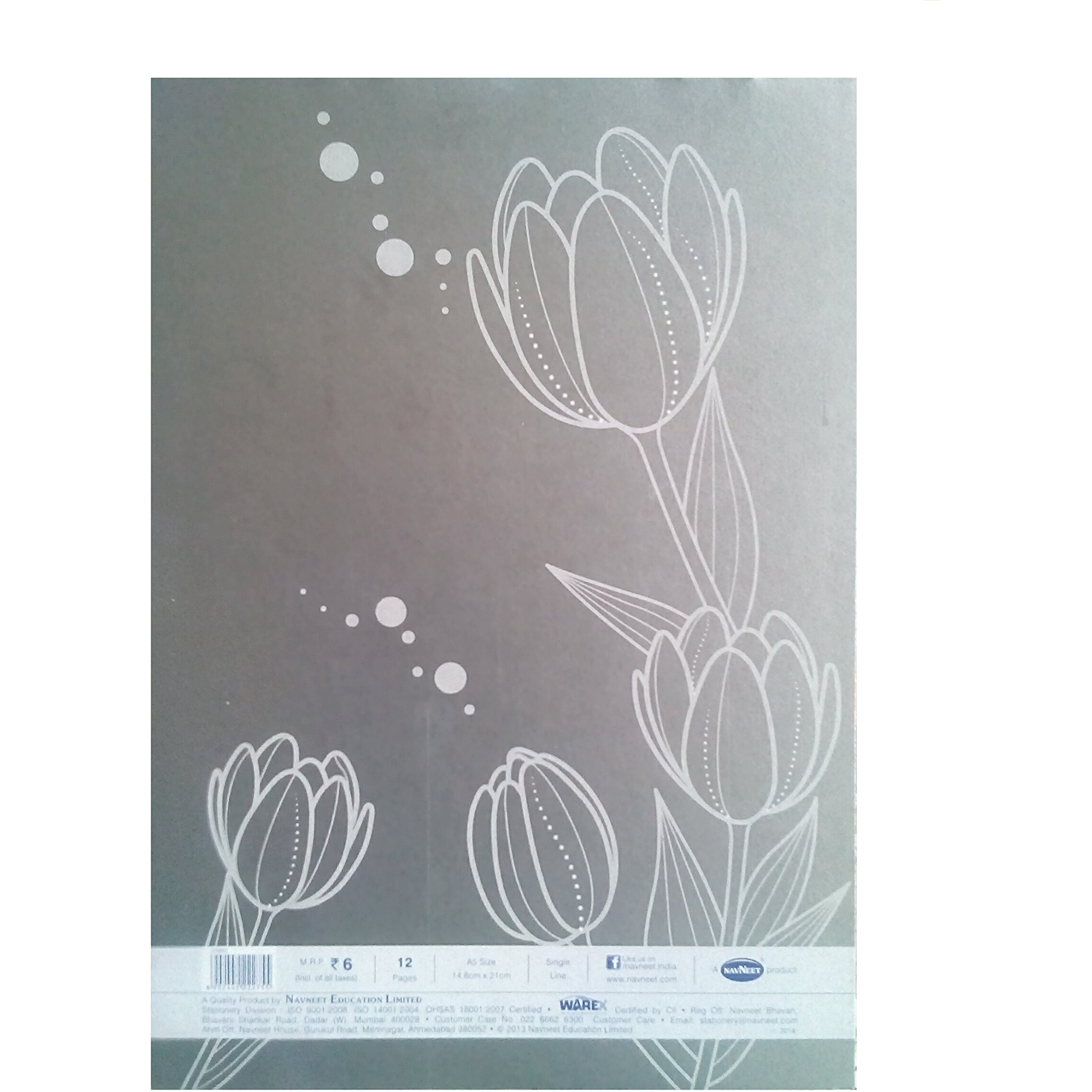 Navneet Youva | Soft Bound | Conference Pad | 14.8X21 Cm | Single Line| 12 Pages | Pack Of 30