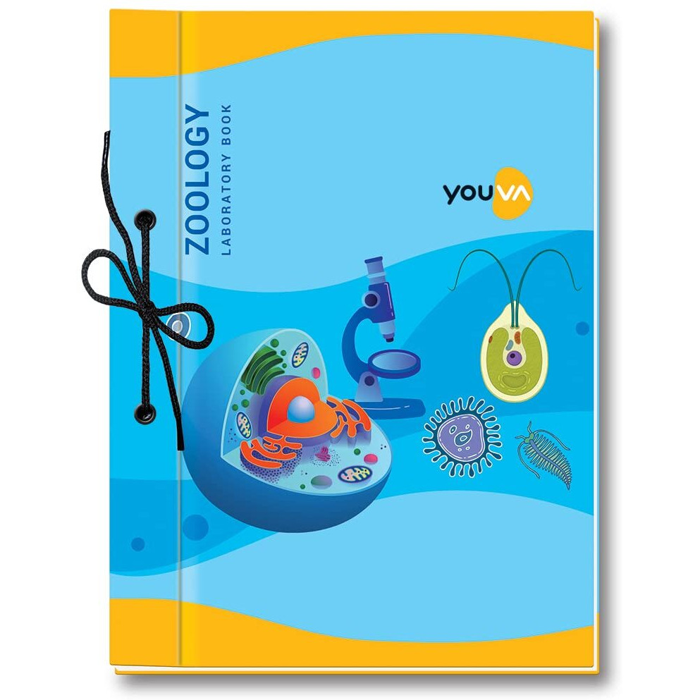 Navneet Youva | Hard Bound | Zoology Laboratory Book | 21X28.5 Cm | Unruled | 58 Pages | Pack Of 3