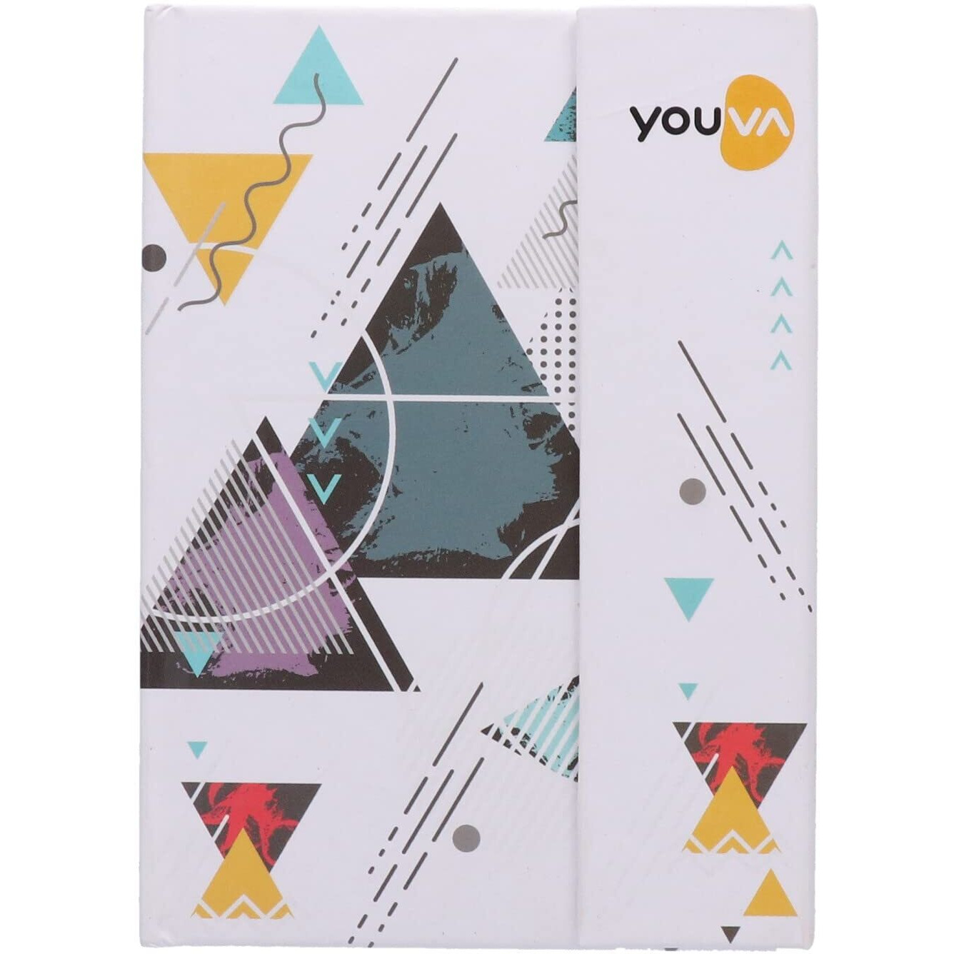Youva Navneet | Case Bound Office Note Book Journal With Magnetic Cover, Easy To Carry | Note Down Your Important Information | A6 Size - 10.5 Cm X14.8 Cm | Single Line | 160 Pages| Pack Of.