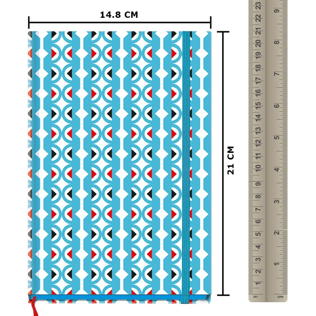 Navneet Youva | Case Bound/Hard Cover Note Book - Colour Edge | Yellow | Office/Personal Stationery | Single Line | A5 Size - 14.8 X 21 Cm | 192 Pages | Pack Of 1