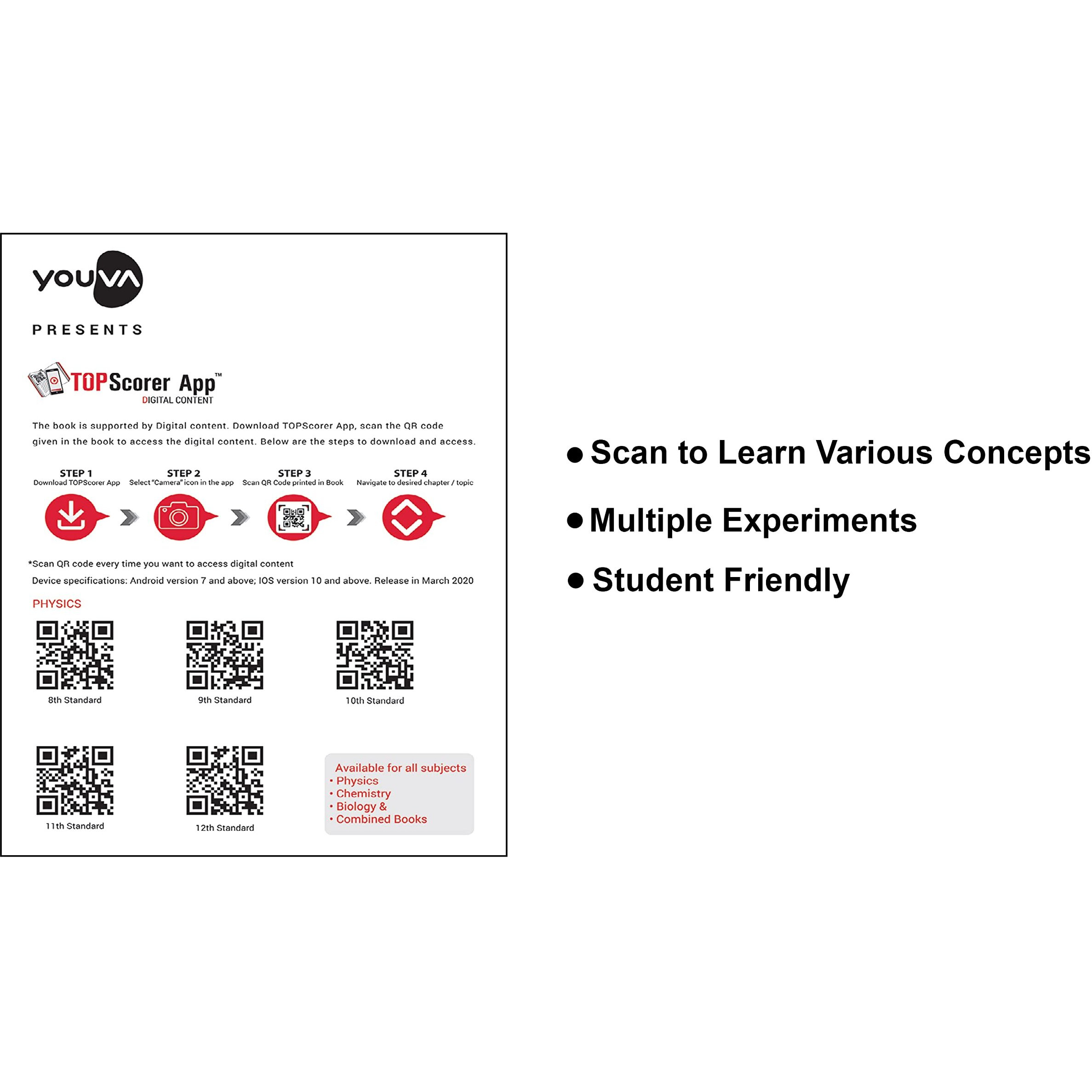 Navneet Youva | Hard Bound | Biology Practical Book | 21.5X26.5 Cm | Interleaf | 172 Pages | Pack Of 1