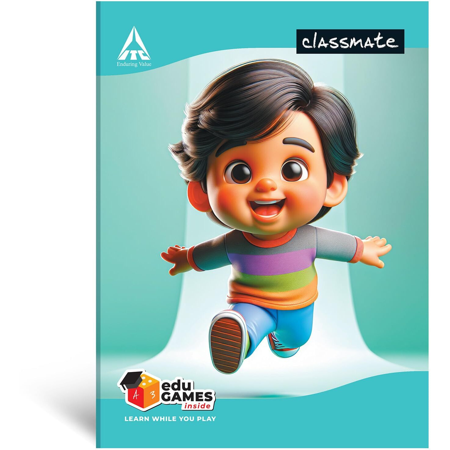 Classmate Spiral Notebook - 120 Pages (Ruled) Pack 0F 12