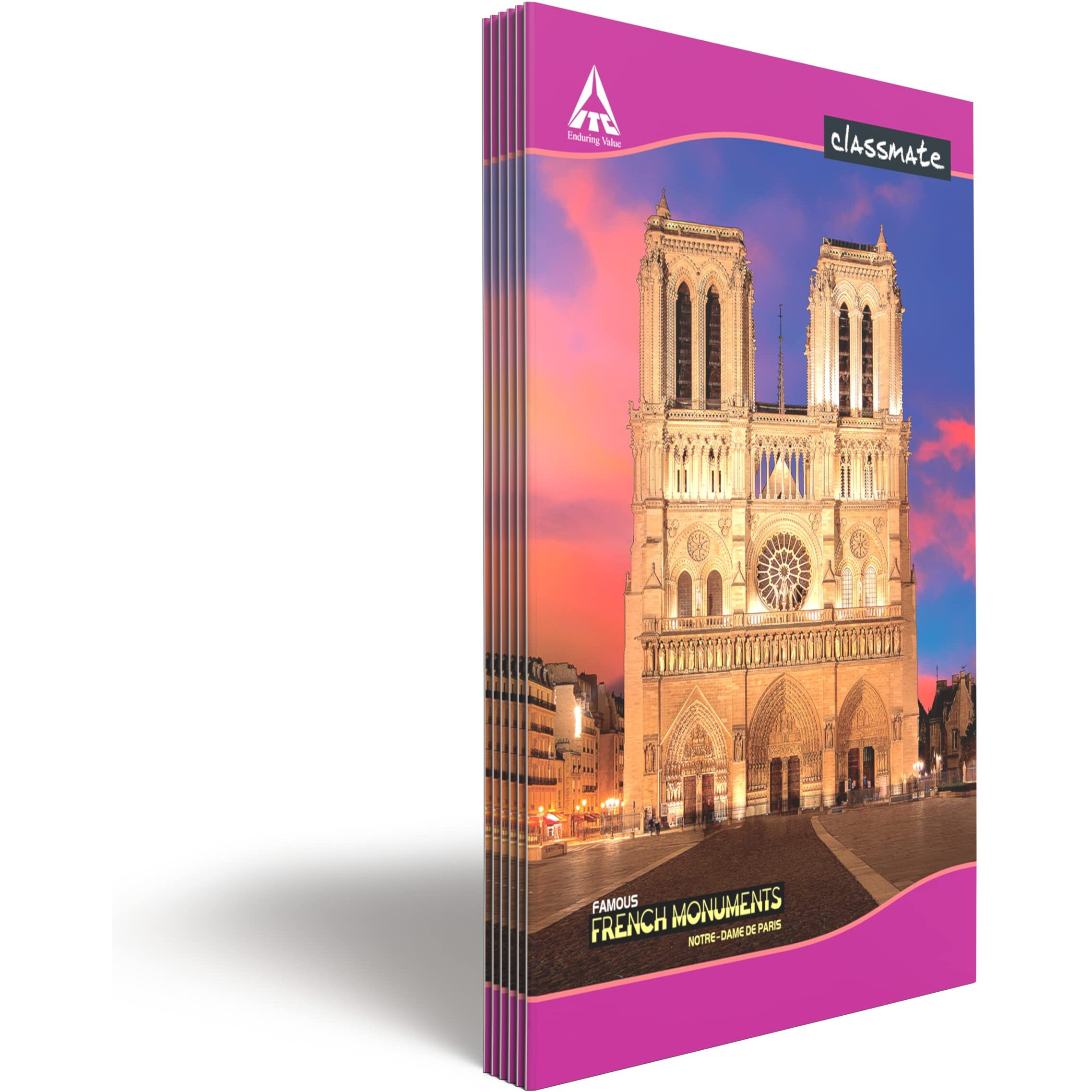 Classmate Notebook - Single Line, 400 Pages, 314Mm*194Mm (Pack Of 6)