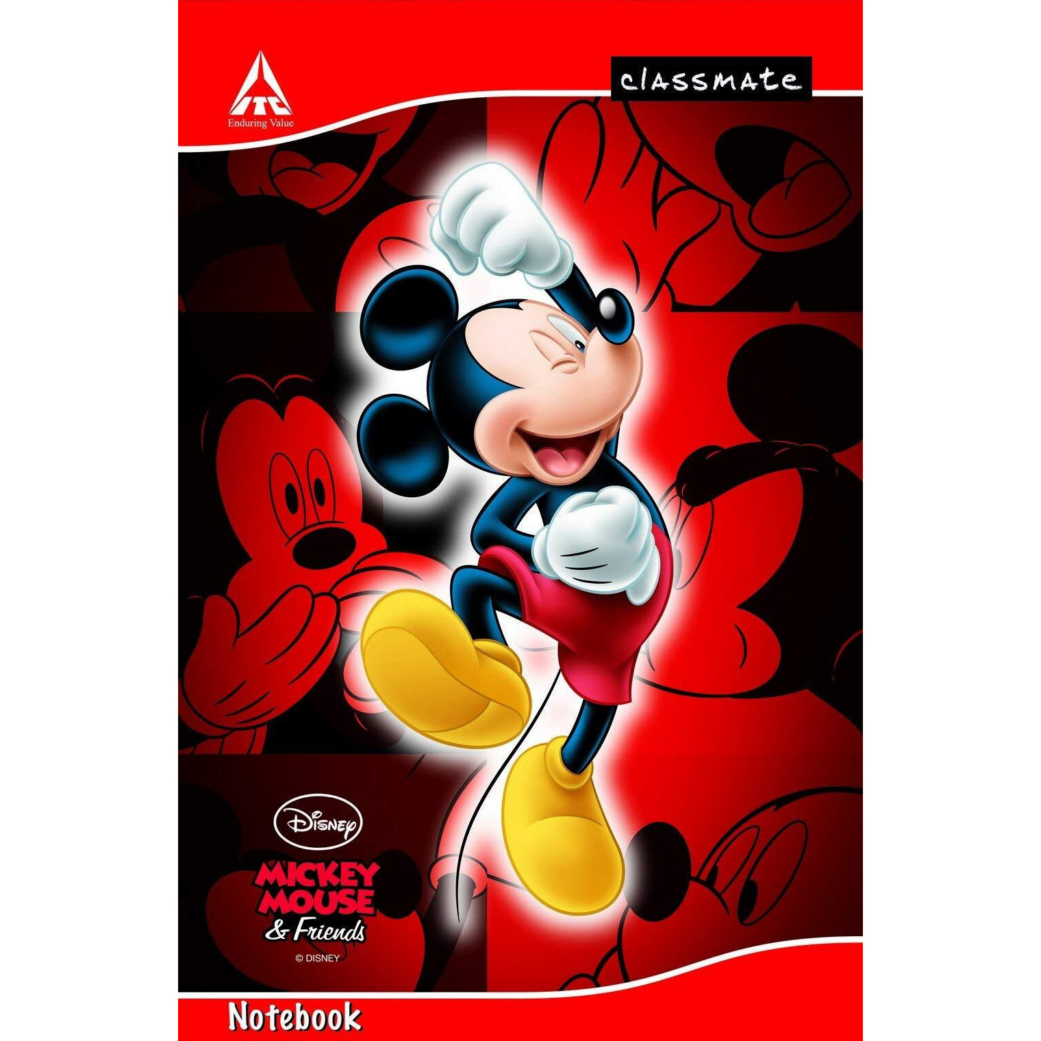 Classmate Long Notebook - Soft Cover, 92 Pages, 314X194Mm, Broad Rule (Pack Of 12)