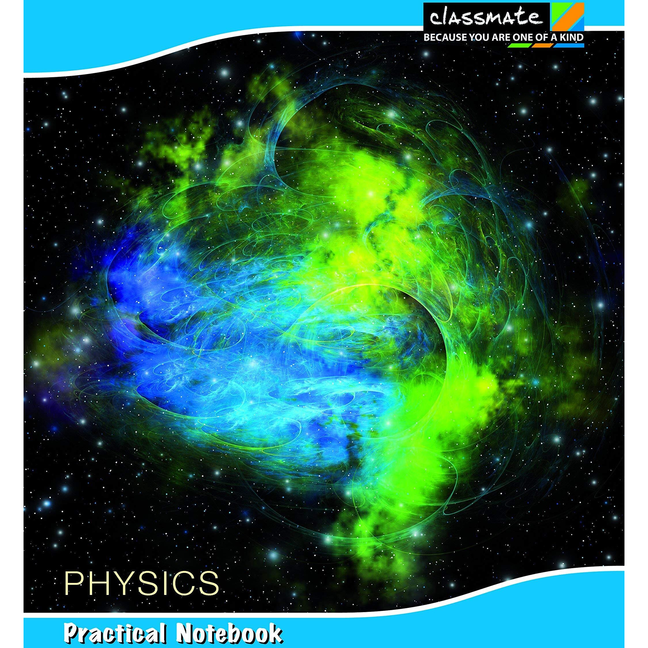 Classmate Practical Notebook - Physics, Hard Cover, 116 Pages, 265X215Mm (Pack Of 6)