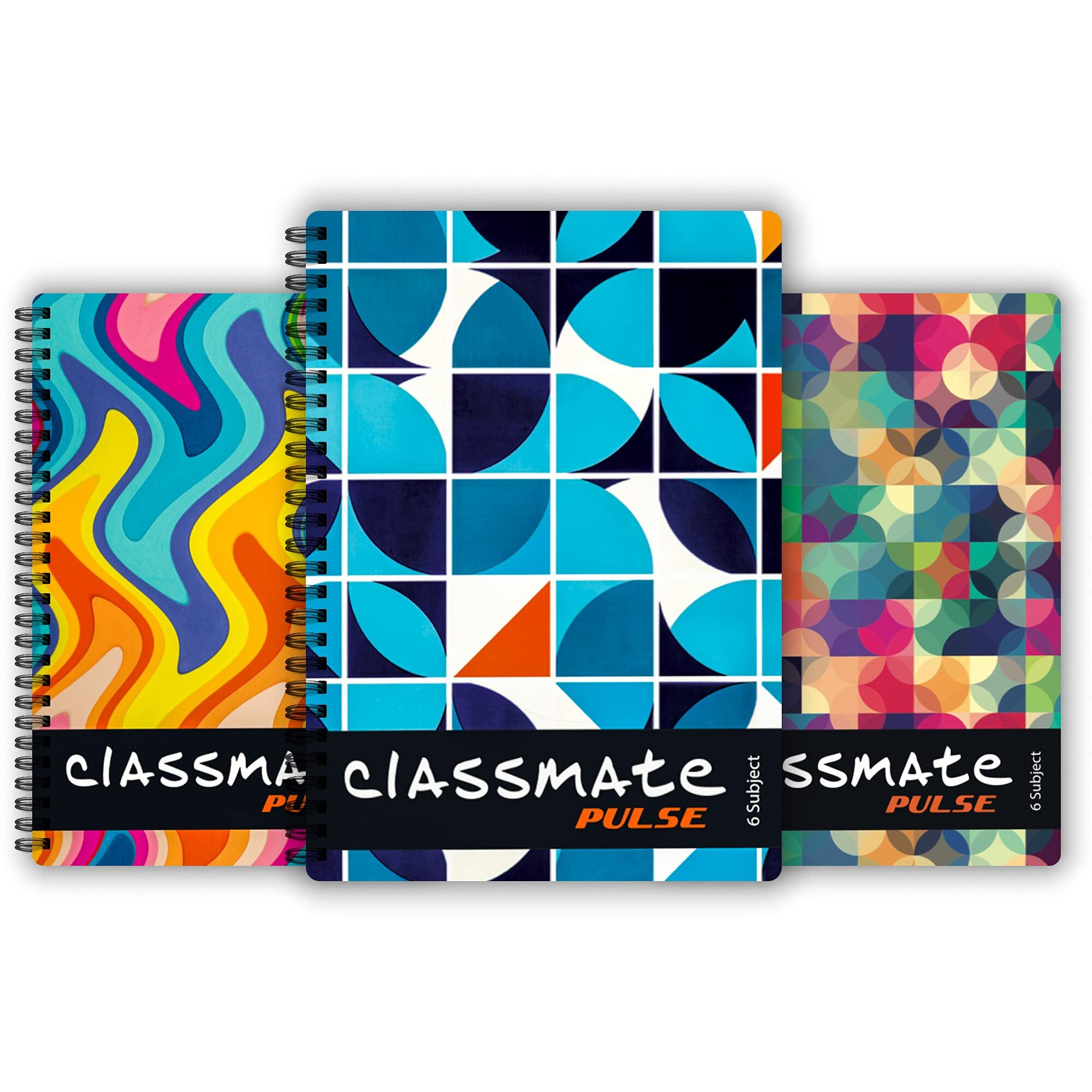 Classmate Pulse Notebook - 267 X 203, 300 Pages, Unruled, Wiro Binding