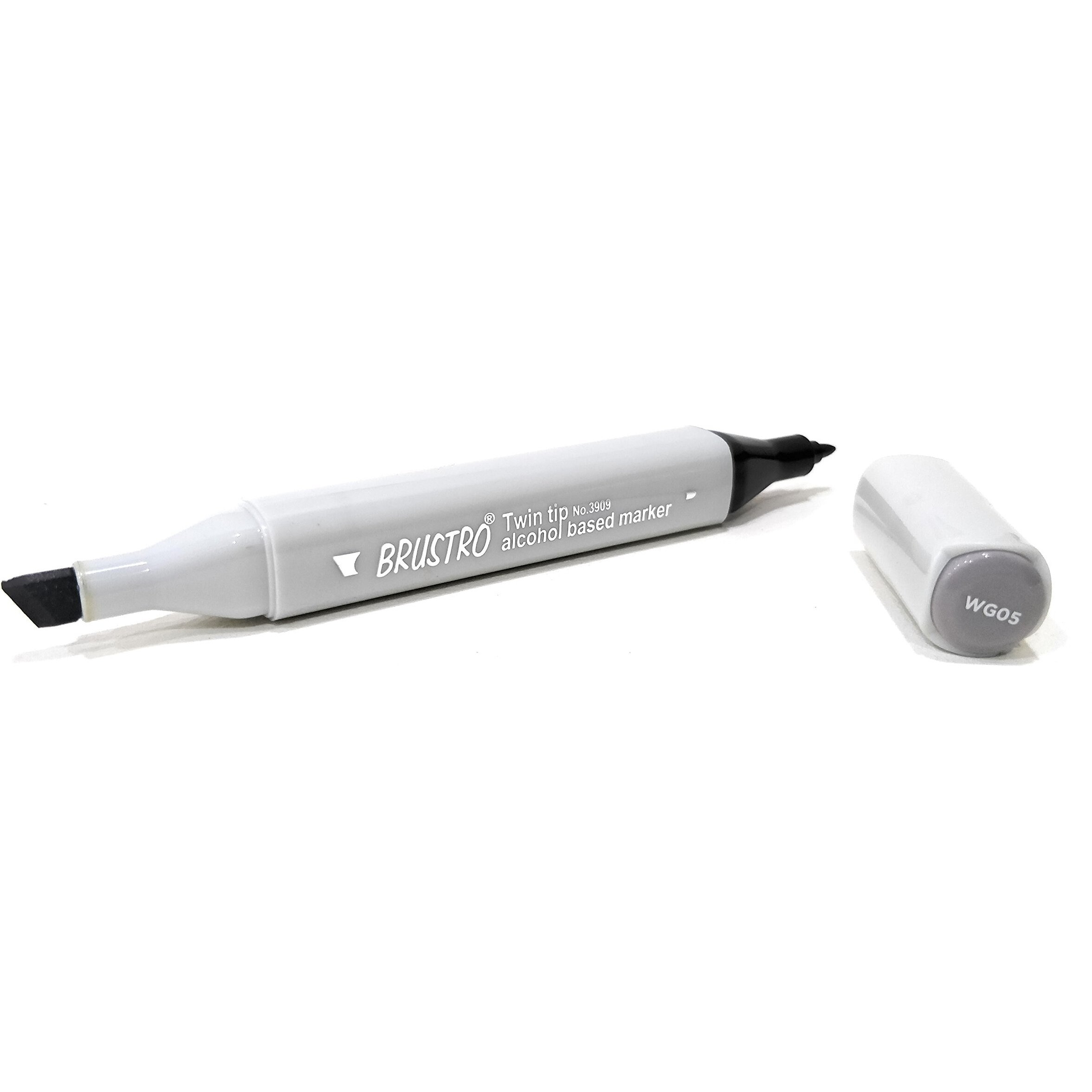 Brustro Twin Tip Alcohol Based Marker Grey (Warm Grey 5)