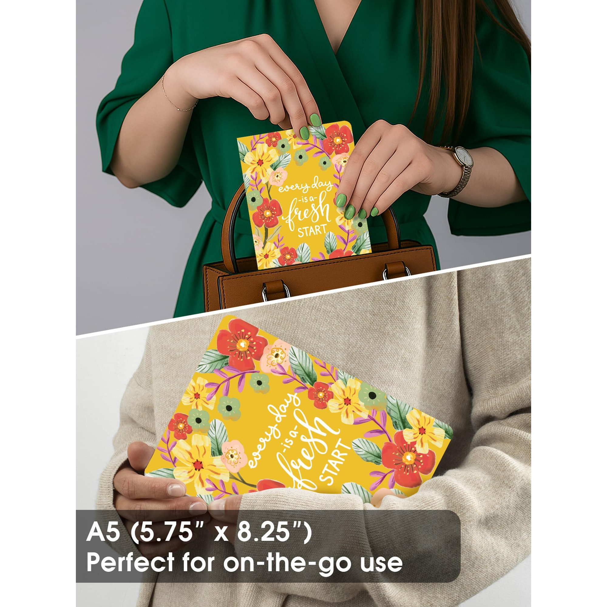 Doodle A5 Undated Planner Notebook  160 Pages (12-Month Planner + Notes), Soft Cover Journal With 80 Gsm Paper  Motivational Quote Design, Compact Diary For Work, Study, Travel & Gifting