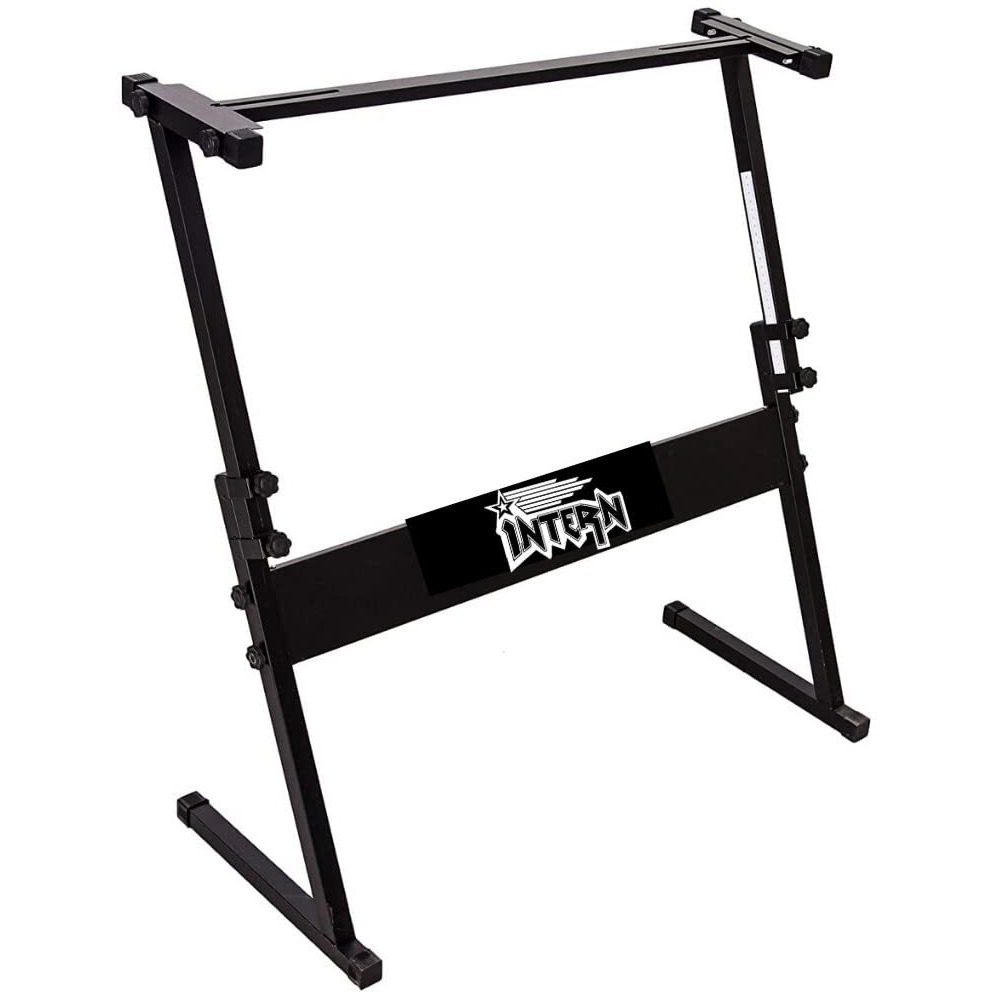 Intern Keyboard Stand For Yamaha Casio Korg And Roland Keyboards, Black (Int-Zks-03)