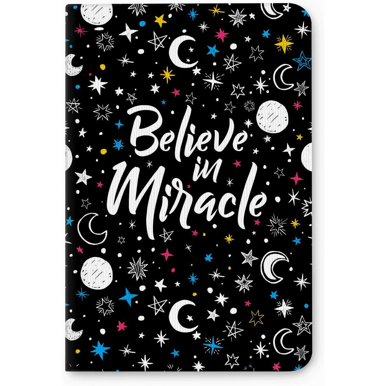 Factor Notes Notebook 90 Gsm, B6, Ruled, 112 Pages Journal Diary (Believe In Miracle)