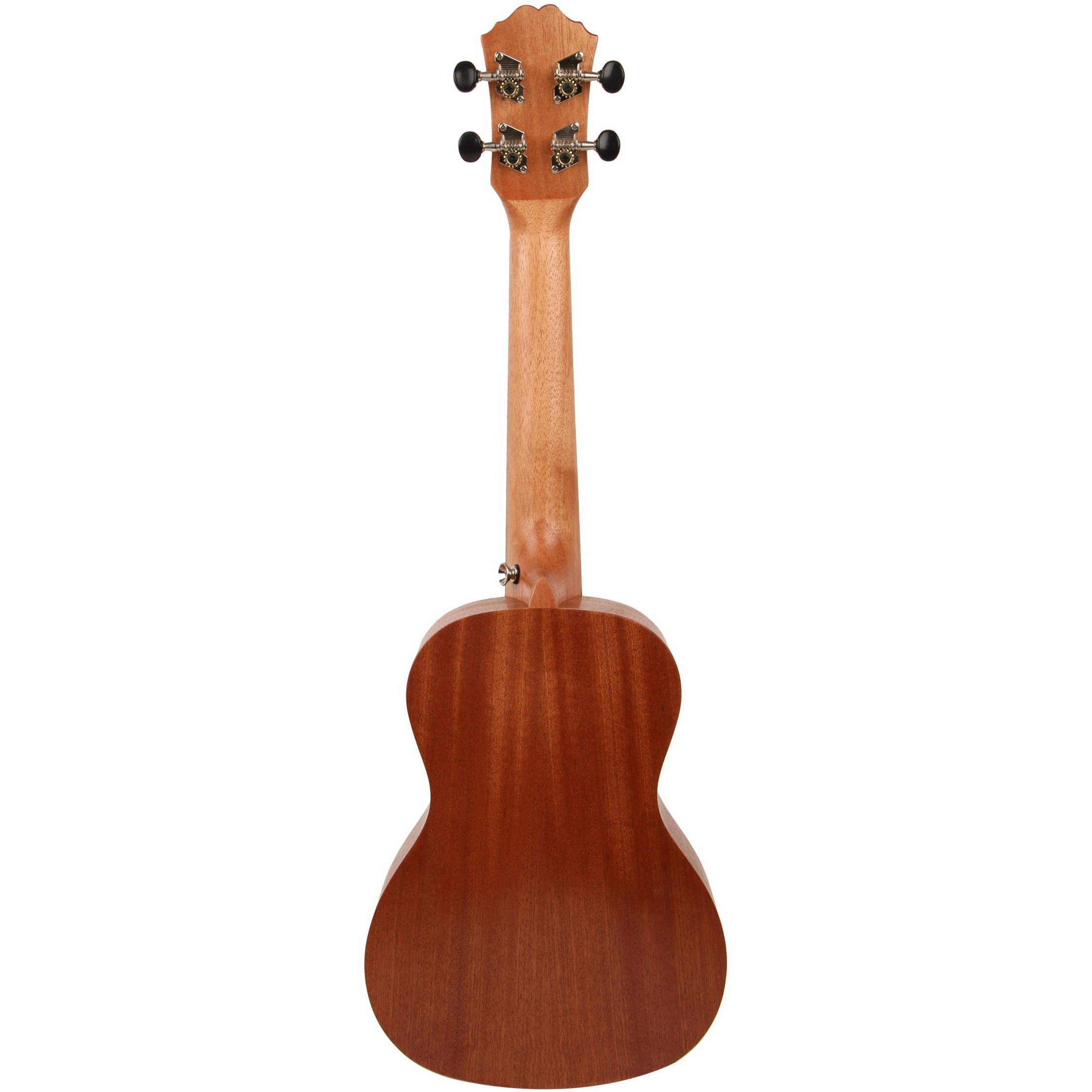 Juarez Jrz23Uk/Na 23" Concert Size Ukulele Kit, Aquila Strings, Sapele Body, Rosewood Fingerboard, Matte Finish, With Bag And Picks, Natural Brown