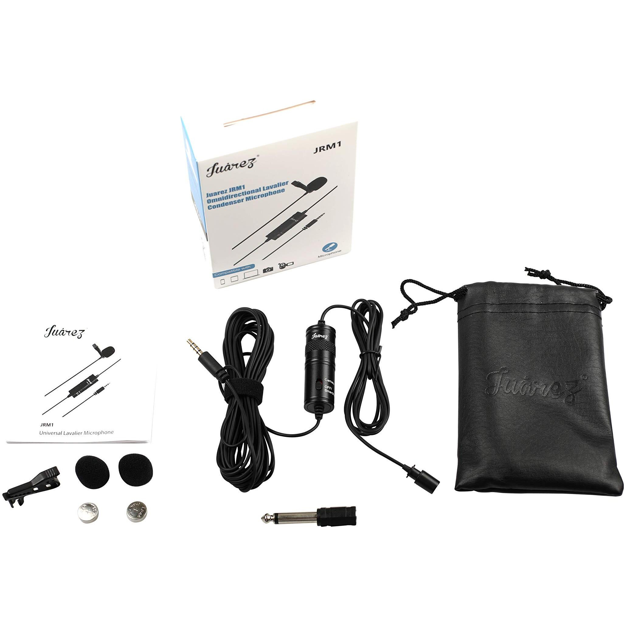 Juarez Jrm1 Auxiliary Clip-On Lapel Microphone (Omnidirectional)