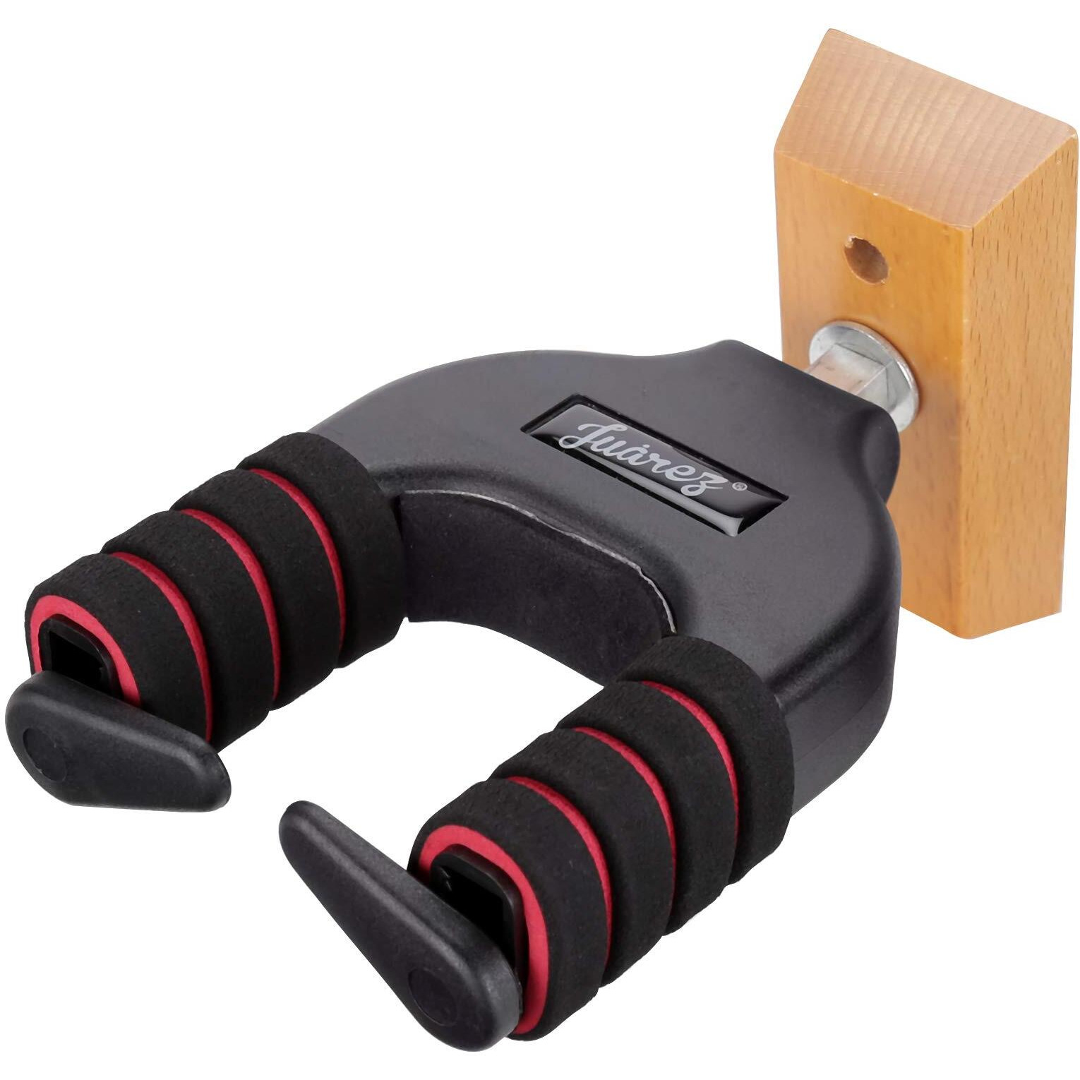 Juarez Jrgha10 Premium Automatic Lock Wall Mount Guitar Hanger For Guitars Bass Ukulele