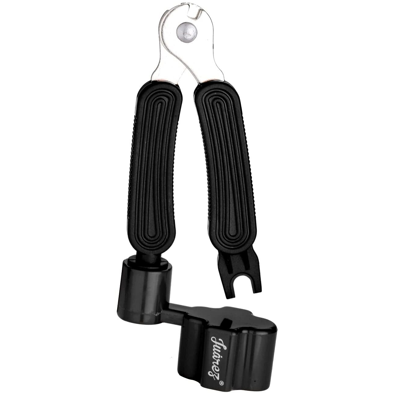 Juarez 3-In-1 Guitar String Winder And Cutter, Multifunctional Guitar String Pin Puller, Guitar Repairing And Adjustment Tool, Black (Jrsw200Bk)