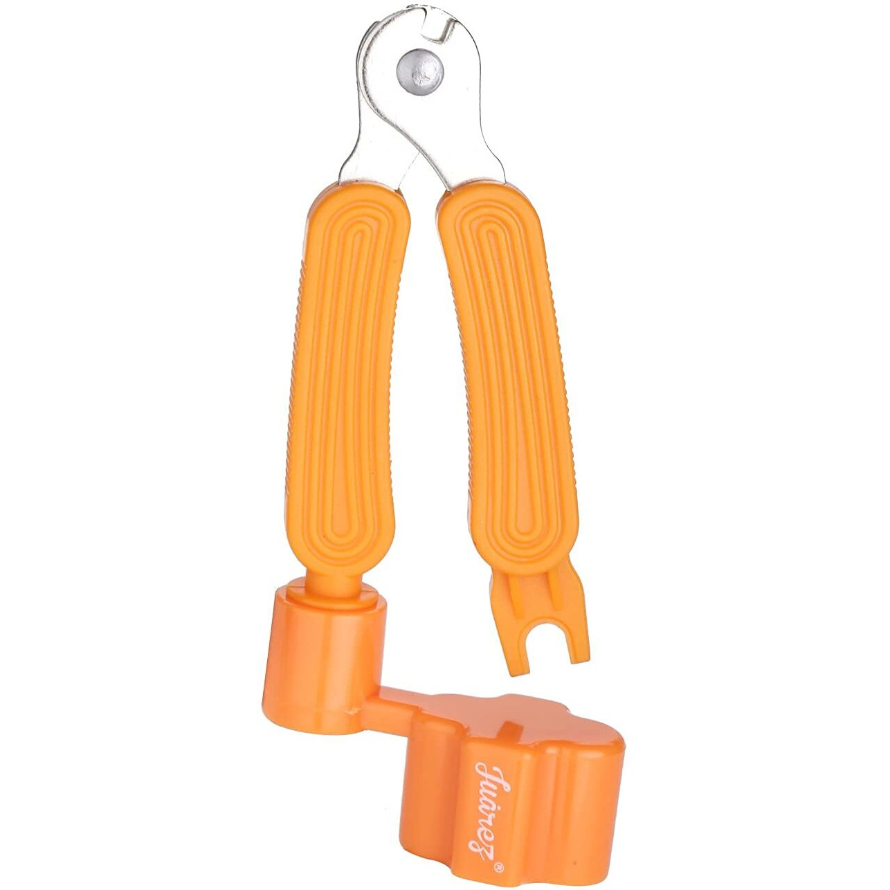 Juarez 3-In-1 Guitar String Winder And Cutter, Multifunctional Guitar String Pin Puller, Guitar Repairing And Adjustment Tool, Orange (Jrsw200Or)