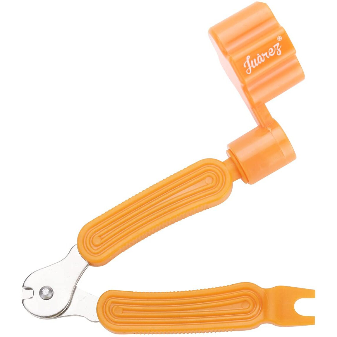 Juarez 3-In-1 Guitar String Winder And Cutter, Multifunctional Guitar String Pin Puller, Guitar Repairing And Adjustment Tool, Orange (Jrsw200Or)