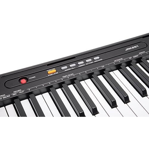 Juarez Octav Jrk651 61 Keys Electronic Keyboard Piano | Adapter | Key Note Stickers | Music Sheet Stand | 300 Rhythms | 300 Timbres | 21 Demos