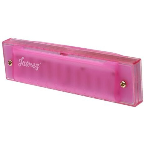 Juarez Jj10Pp Harmonica In Purple  10 Hole Diatonic Mouth Organ In Key Of C With Case  Beginner-Friendly, Bright Tone, Portable Instrument For Kids, Adults, And Music Enthusiasts  Stylish Design