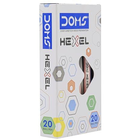 Doms Hexel Pen Blue 20 Pcs Box