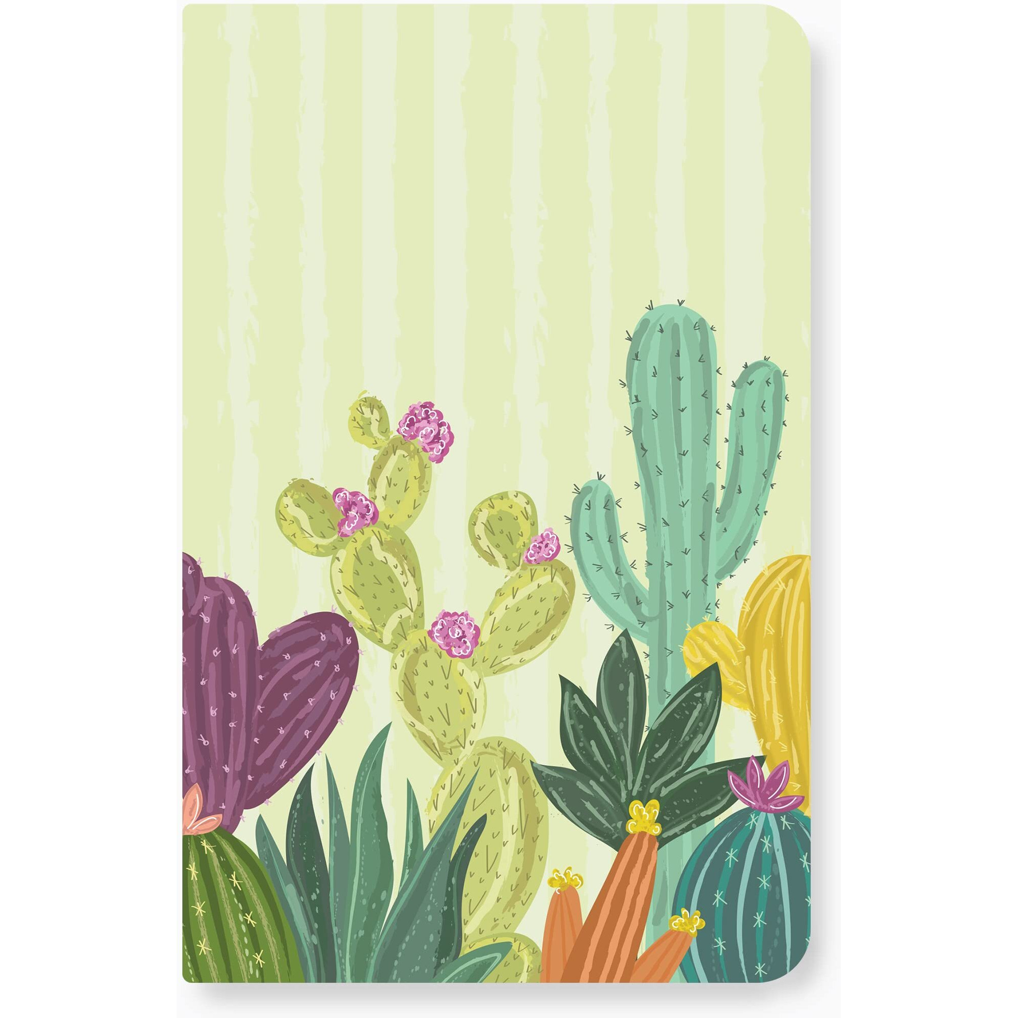 Factor Notes A5 Notebook Ruled | 90 Gsm | 160 Pages (Prickly Pair)