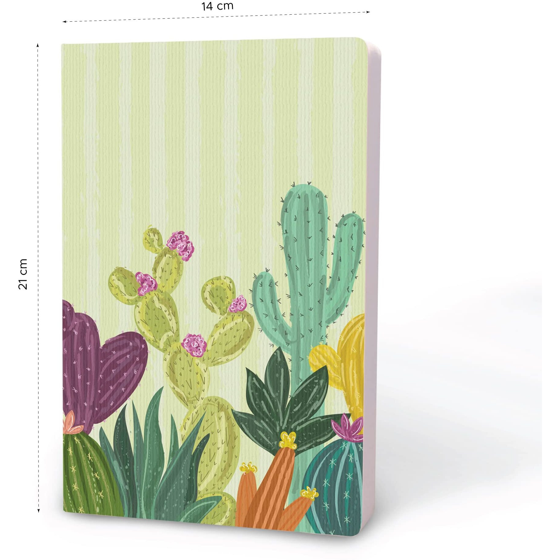 Factor Notes A5 Notebook Ruled | 90 Gsm | 160 Pages (Prickly Pair)
