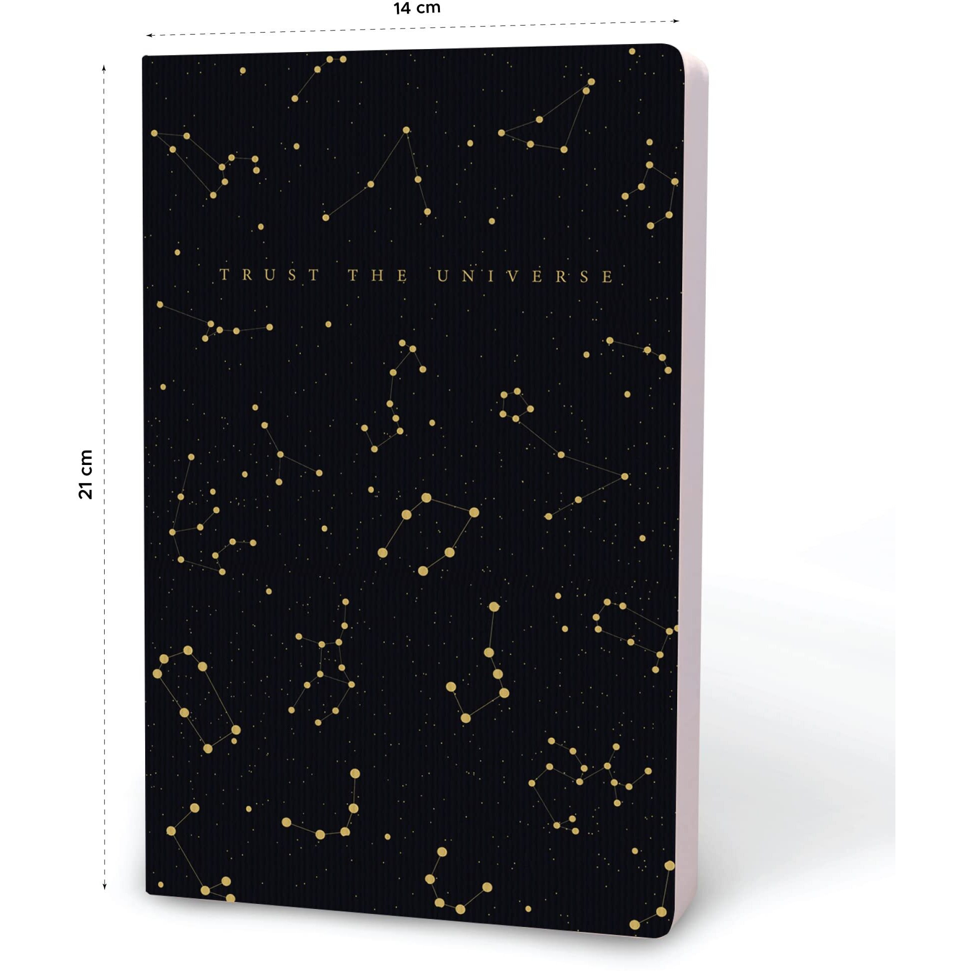 Factor Notes A5 Notebook Ruled | 90 Gsm | 160 Pages (Trust The Universe)