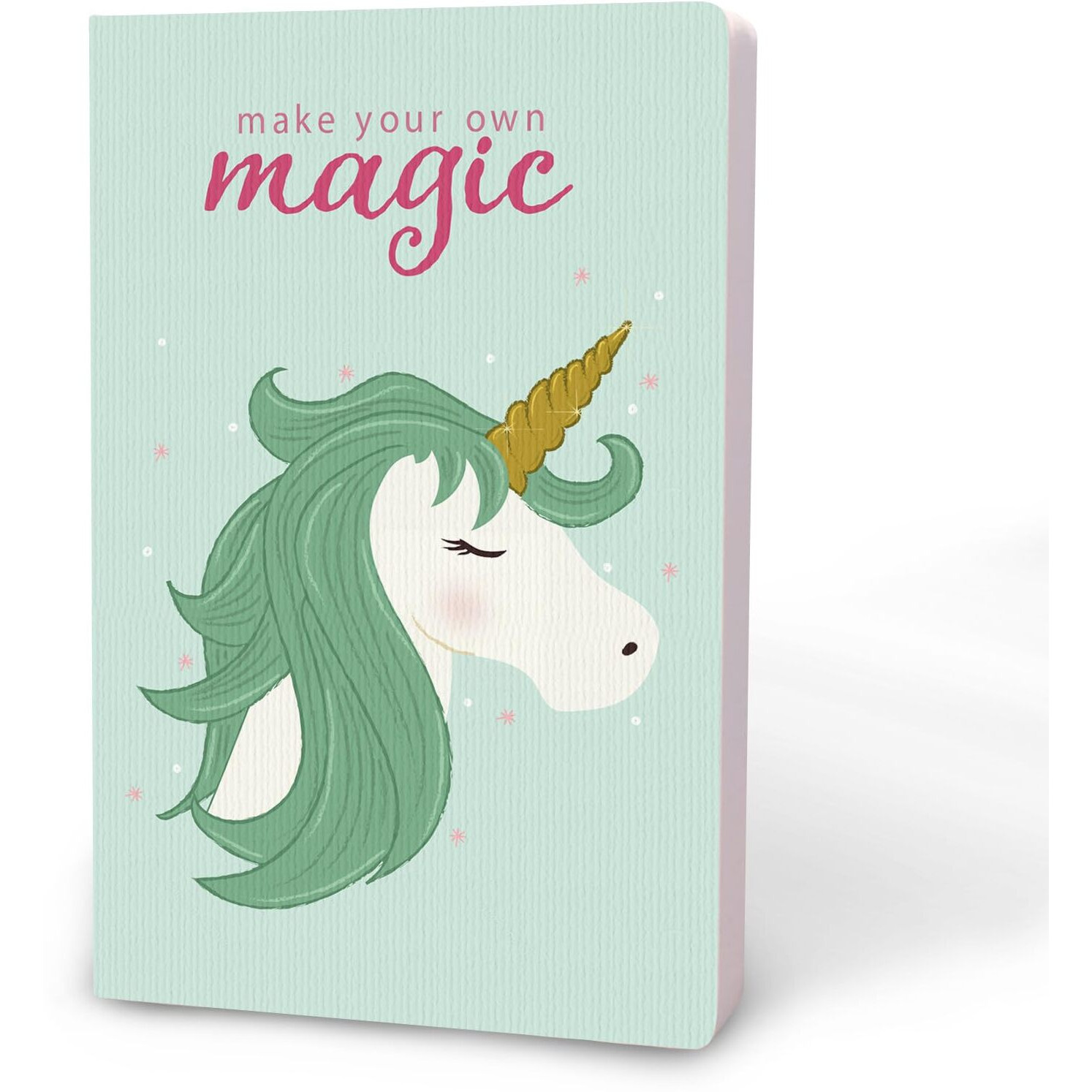 Factor Notes 90 Gsm A5 Notebook Plain | 160 Pages (Teal Unicorn)