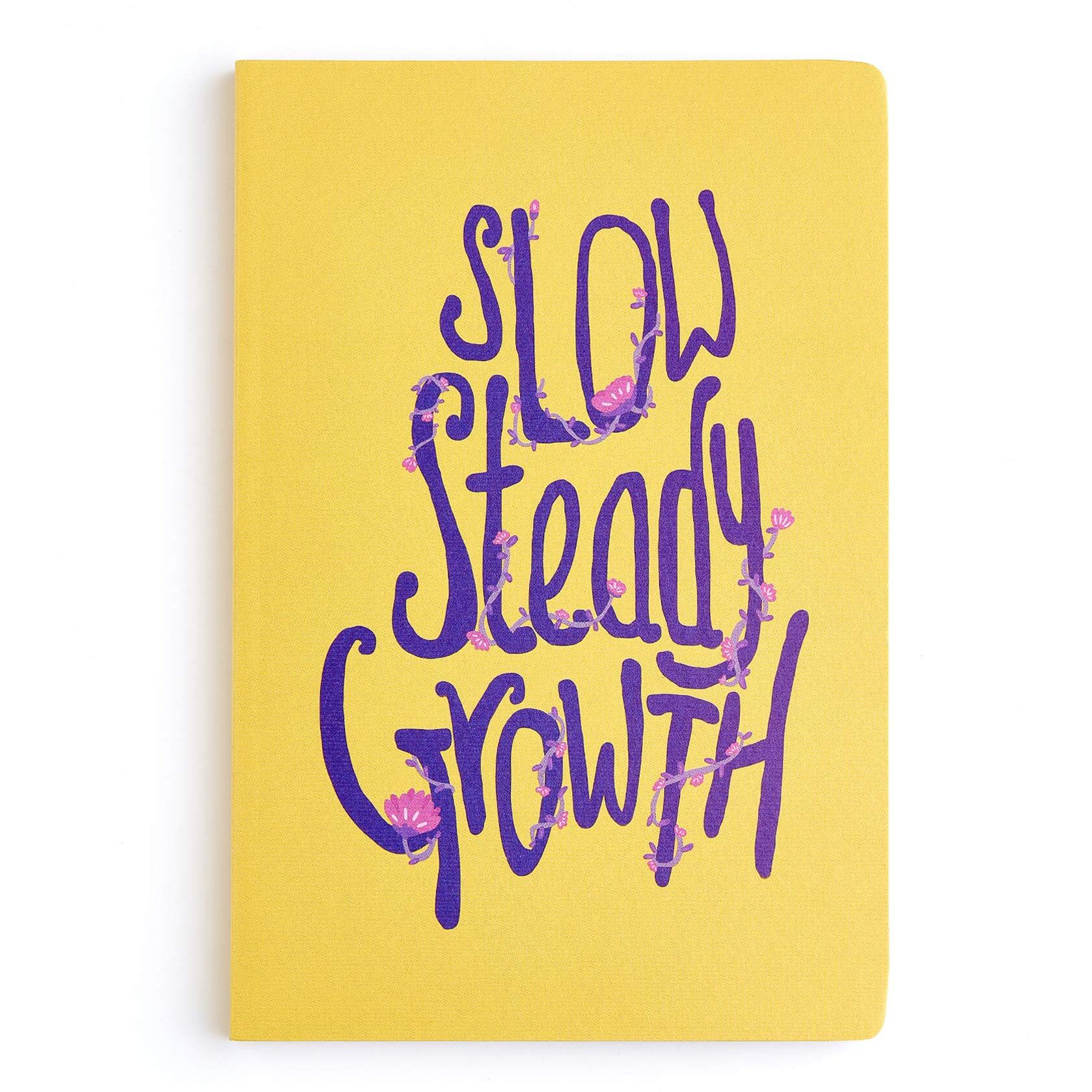 Factor Notes 90 Gsm A5 Notebook Plain | 160 Pages (Slow Steady Growth)