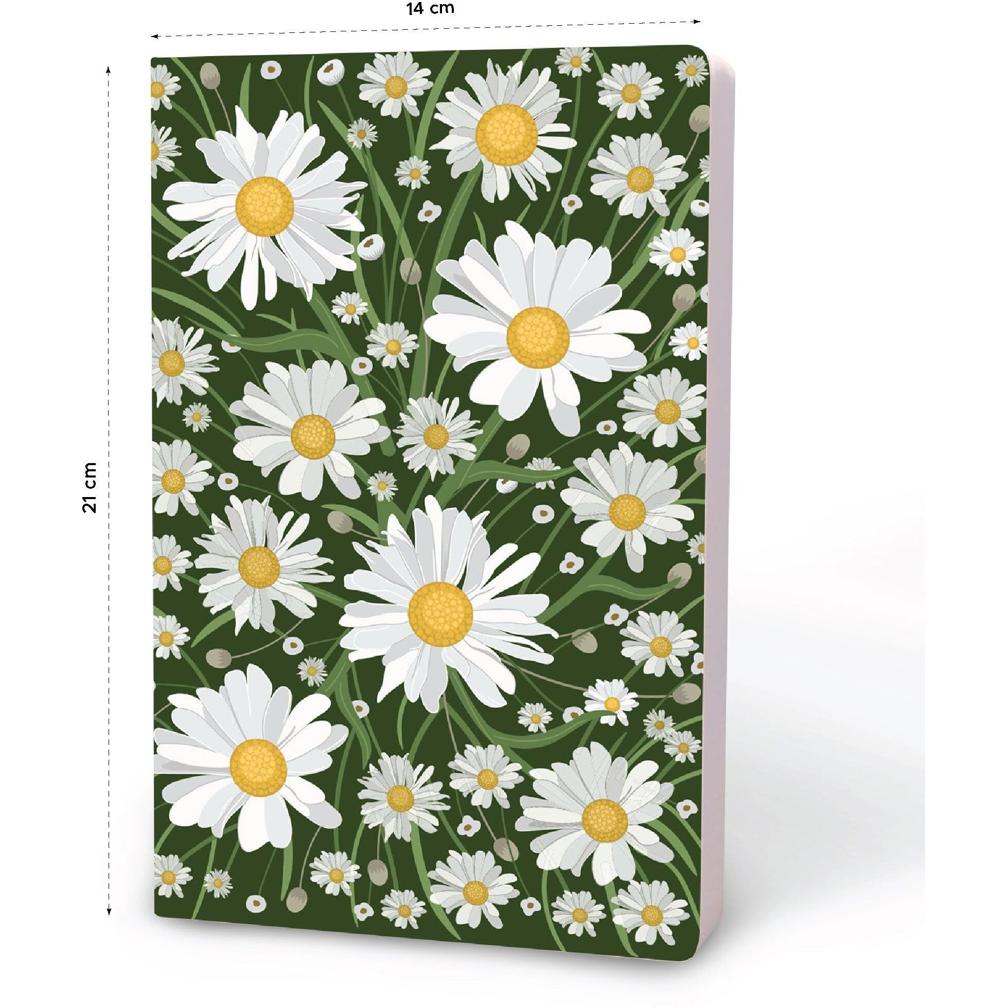 Factor Notes Sketchbook A5|140 Gsm|Textured Fine Grain Medium Surface Acid-Free Artist-Grade Paper (Oxeye Daisy)