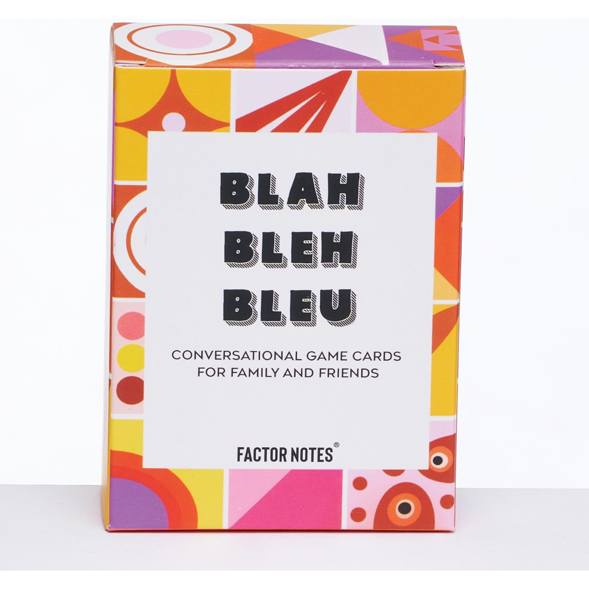 Factor Notes Conversational Cards Blah Bleh Bleu