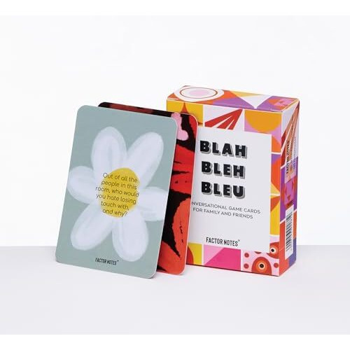 Factor Notes Conversational Cards Blah Bleh Bleu