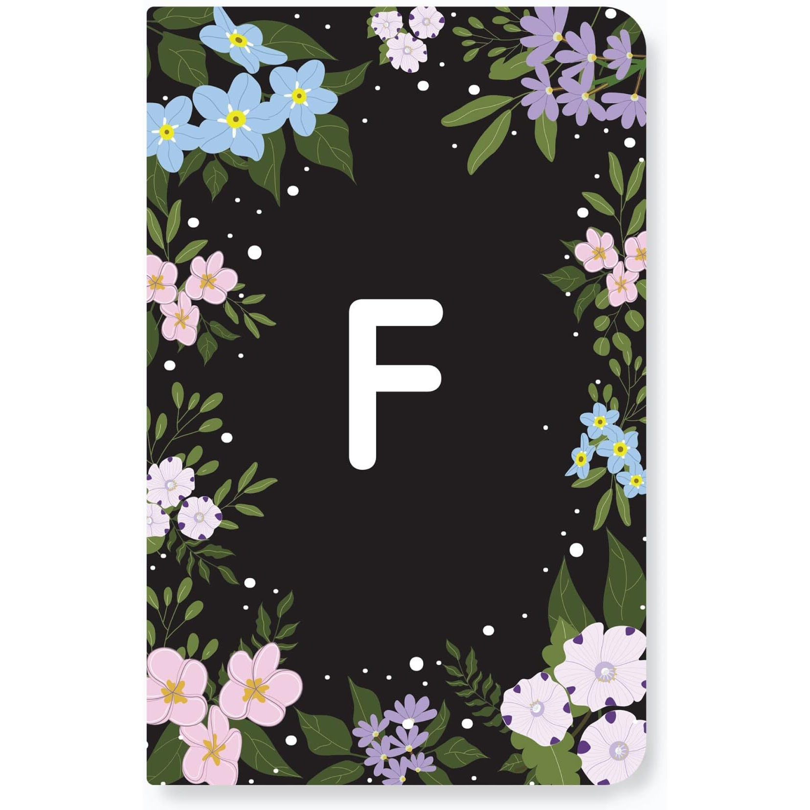 Factor Notes Notebook B6, Ruled, Alphabet Series (F), 112 Pages