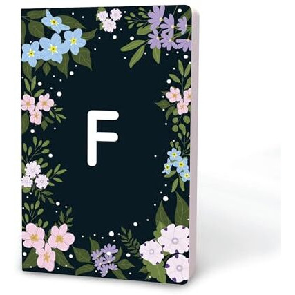 Factor Notes Notebook B6, Ruled, Alphabet Series (F), 112 Pages