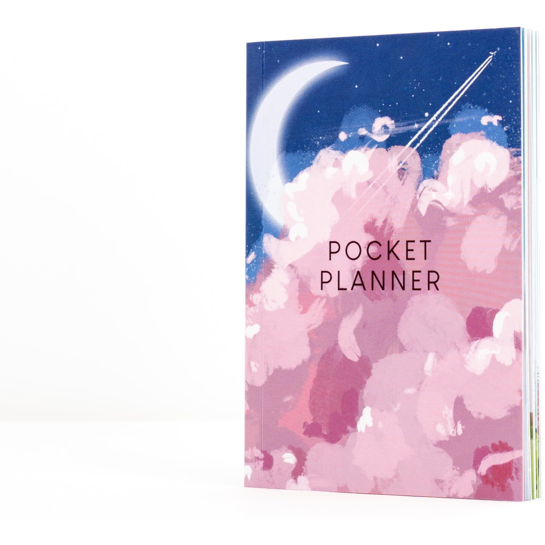 Factor Notes Undated Planner 12 Months Organizer|Monthly & Weekly Layouts|Pocket Size (Beyond The Stars)