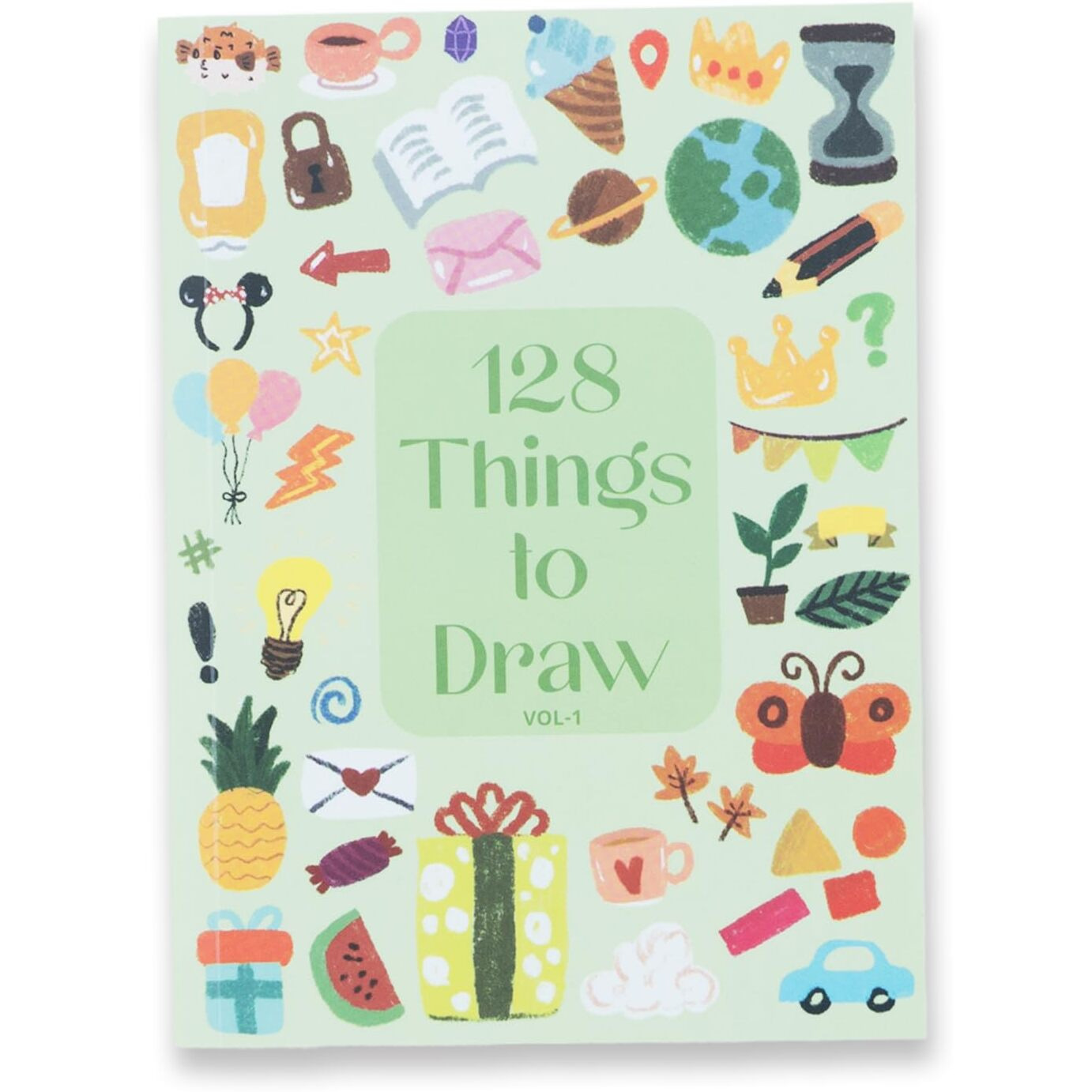 Factor Notes Drawing Book 128 Things To Draw | Suitable For All Ages | A6 Size | 128 Prompts (Volume I)