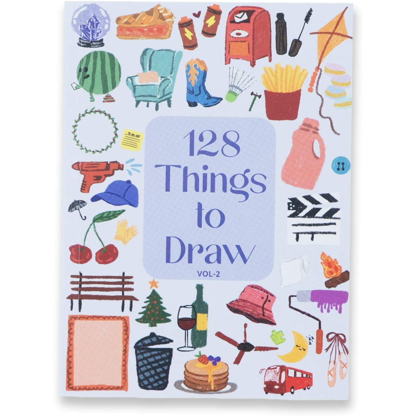 Factor Notes Drawing Book 128 Things To Draw | Suitable For All Ages | A6 Size | 128 Prompts (Volume Ii)